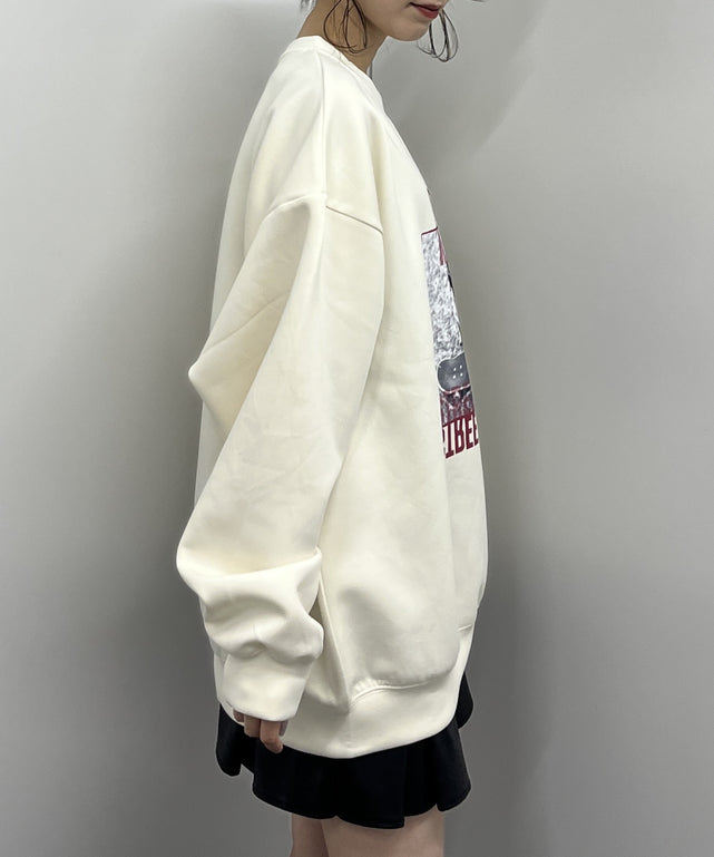 オフホワイト モデル:165cm Lサイズ着用