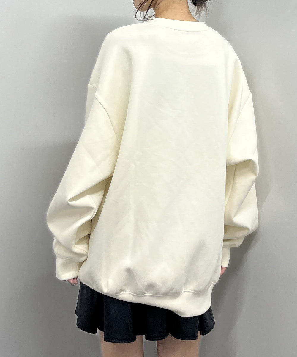 オフホワイト モデル:165cm Lサイズ着用