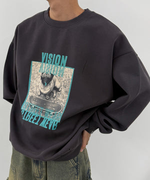 チャコール モデル:175cm Lサイズ着用