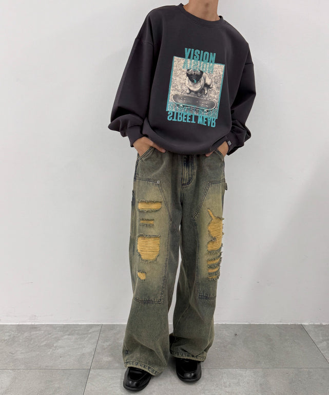 チャコール モデル:175cm Lサイズ着用