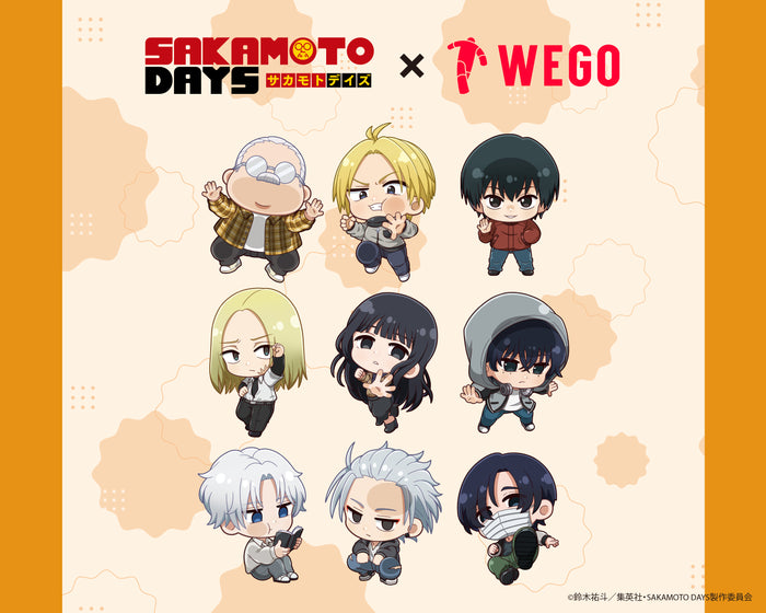 SAKAMOTO DAYS×WEGO　コラボレーション