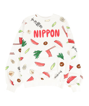 NIPPON総柄スウェット