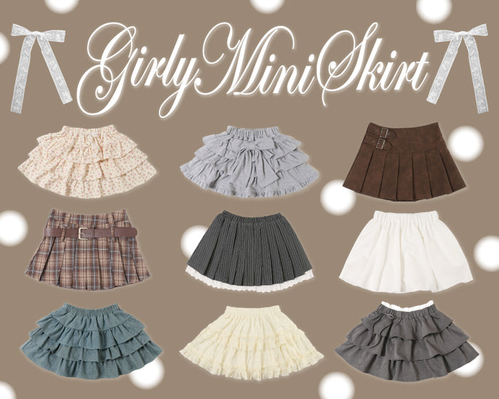 ガーリーミニスカート♡