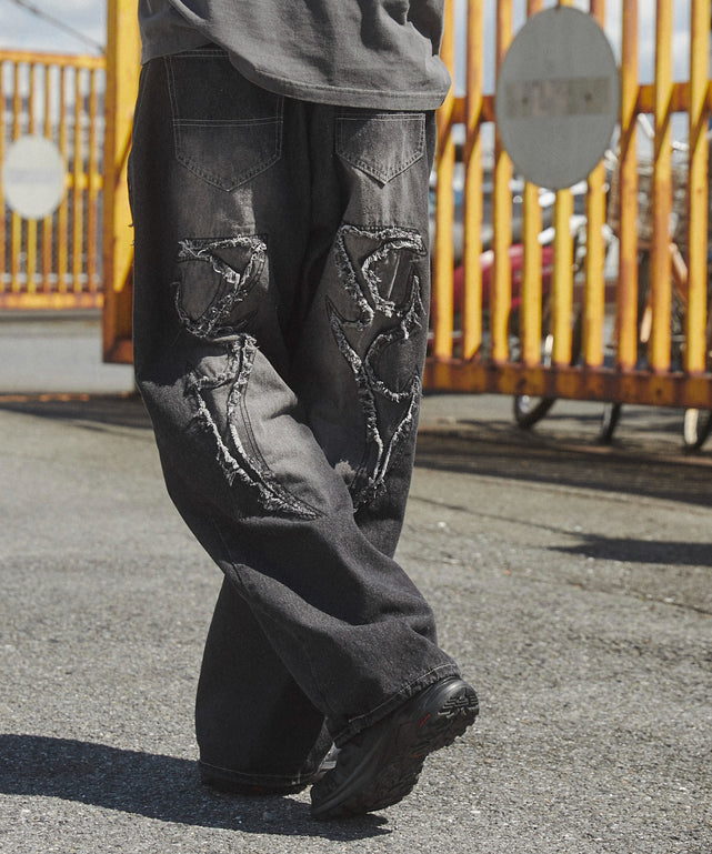 デニムブラック モデル：178cm L着用