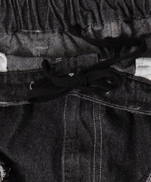 トライバルフリンジデニムパンツ