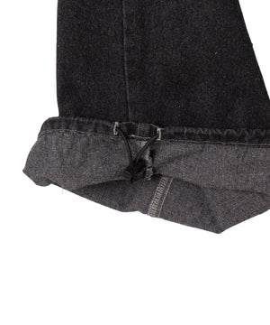 トライバルフリンジデニムパンツ