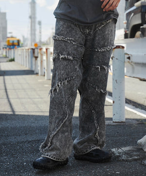 デニムブラックその他 モデル：178cm L着用