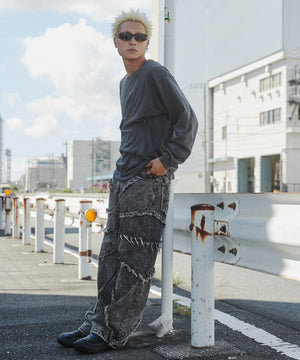 デニムブラックその他 モデル：178cm L着用