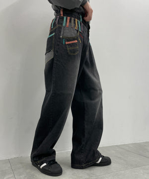 デニムブラックソノタ  モデル：175cm L着用