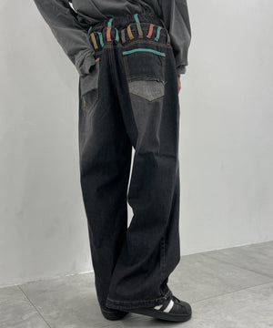 デニムブラックソノタ  モデル：175cm L着用