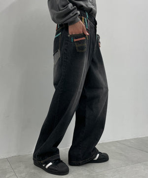 デニムブラックソノタ  モデル：175cm L着用