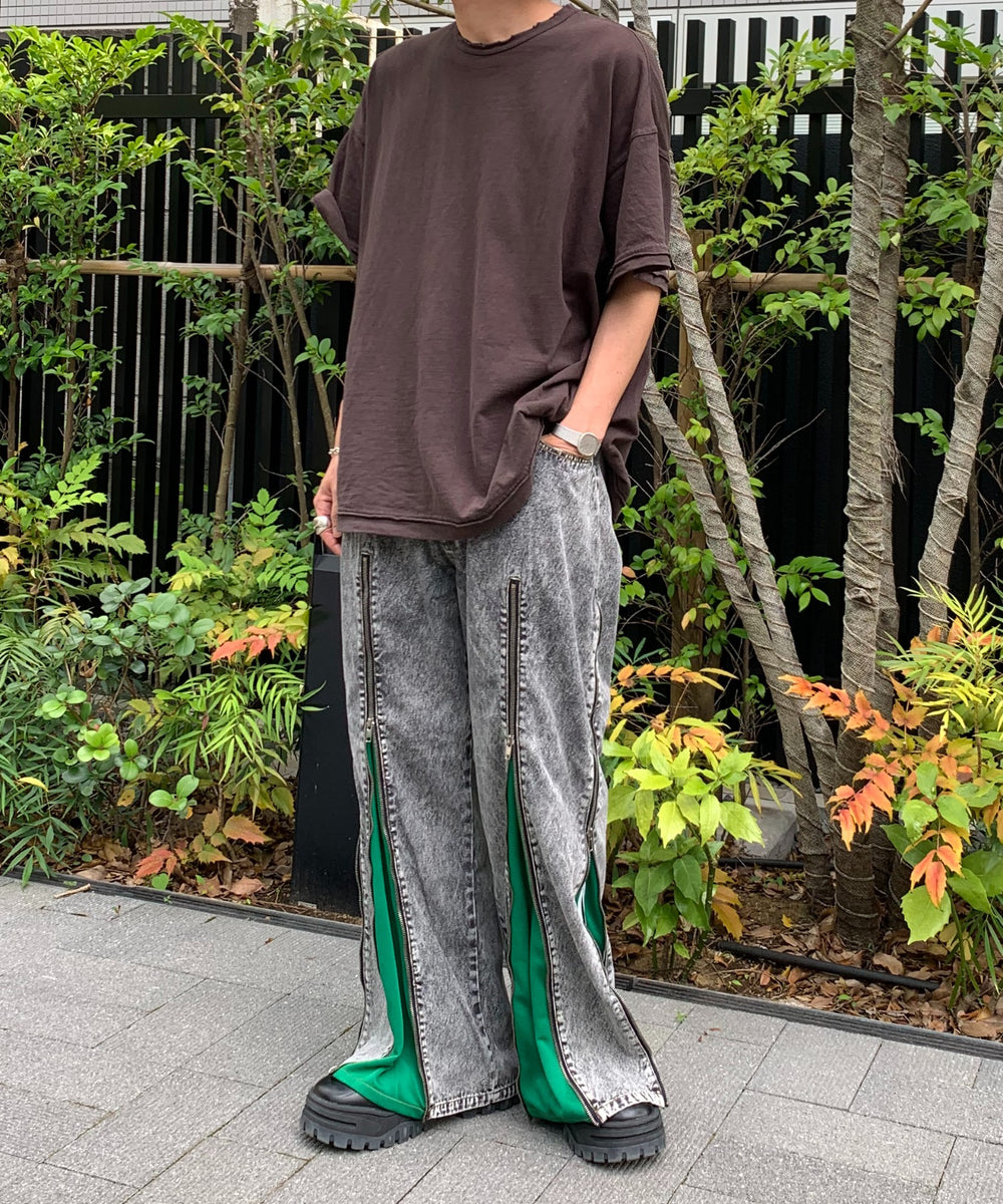 グリーン モデル:178cm Lサイズ着用