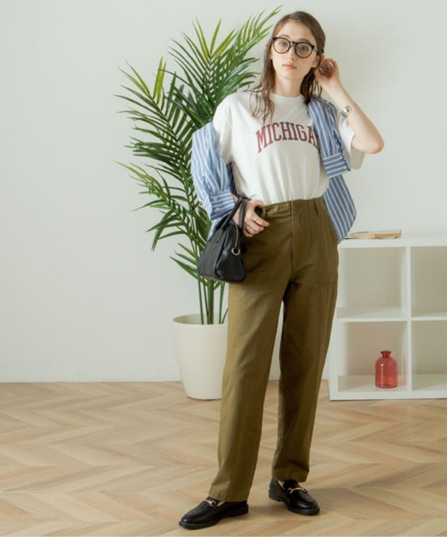 カレッジロゴプリントTee