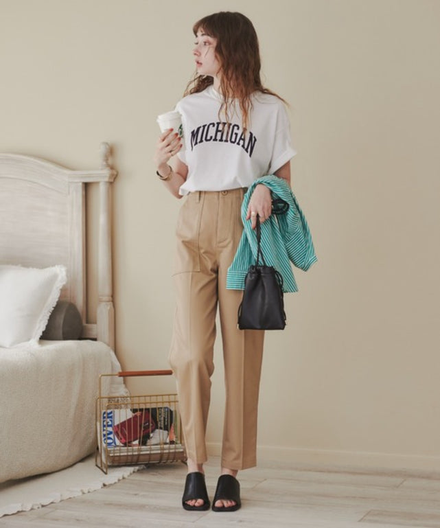 カレッジロゴプリントTee