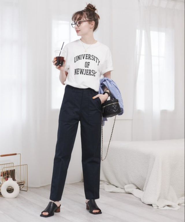 カレッジロゴプリントTee