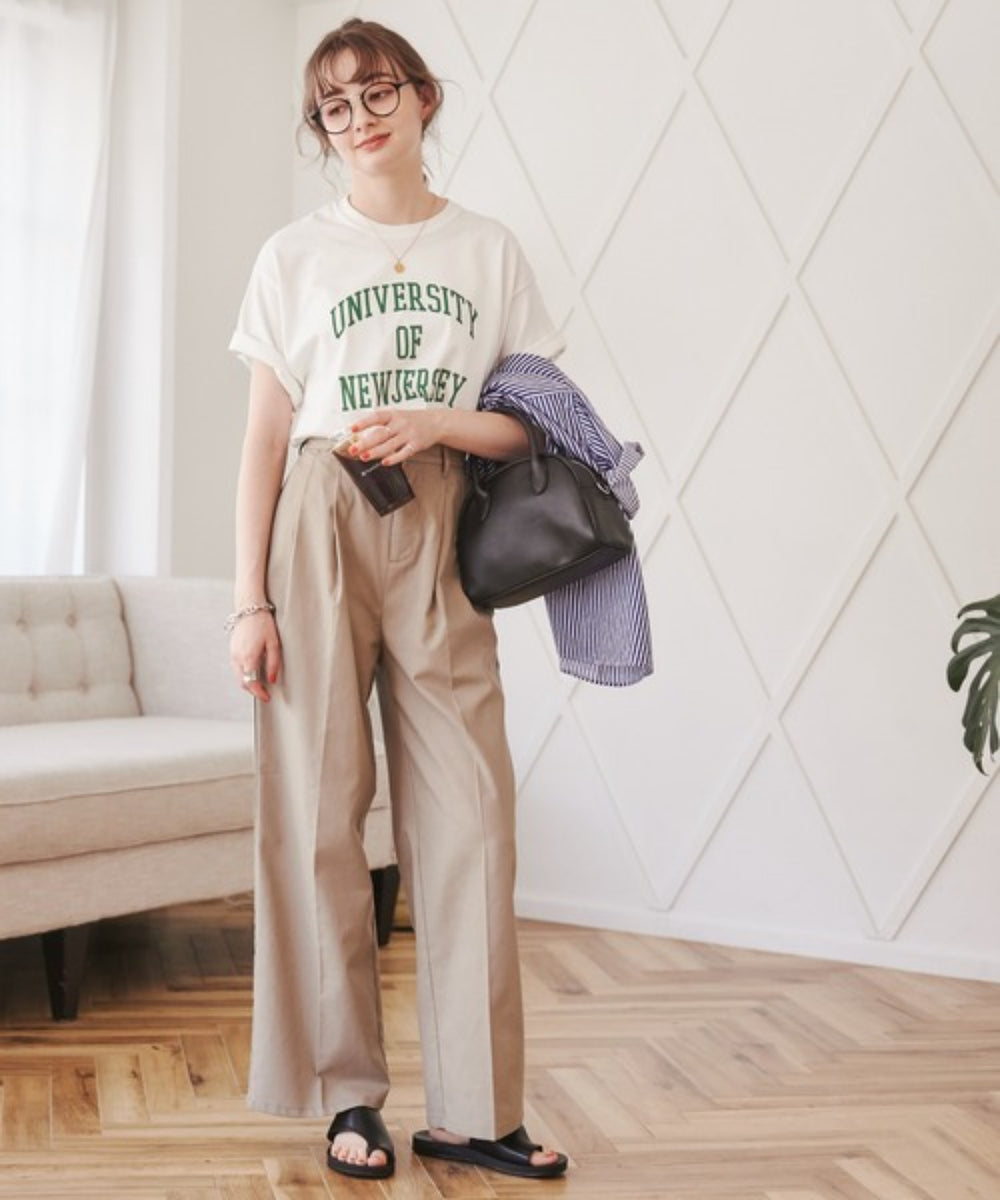 カレッジロゴプリントTee