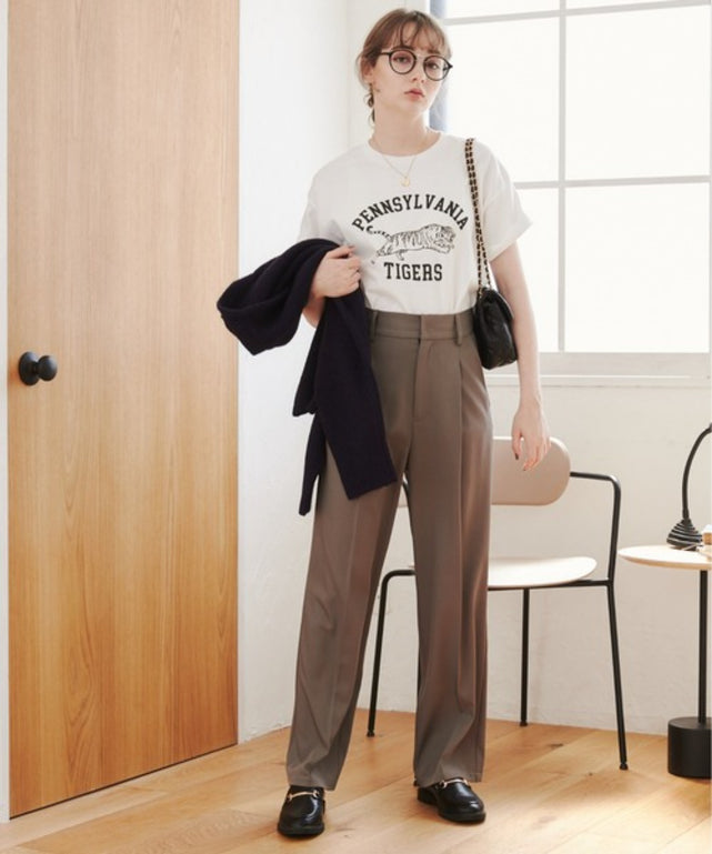 カレッジロゴプリントTee