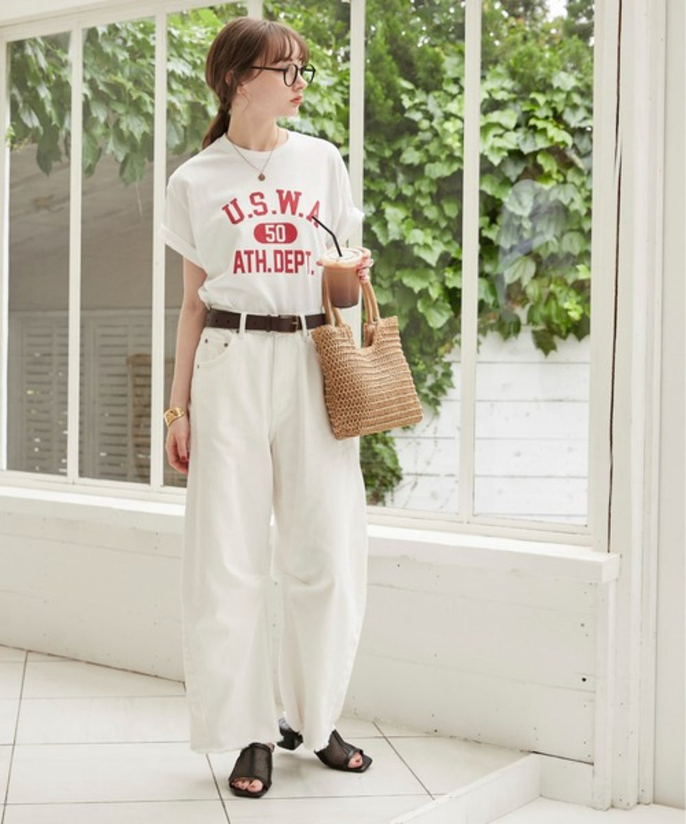 カレッジロゴプリントTee