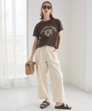 カレッジロゴプリントTee