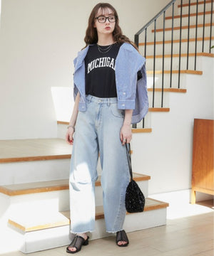 カレッジロゴプリントTee