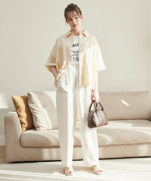 カレッジロゴプリントTee