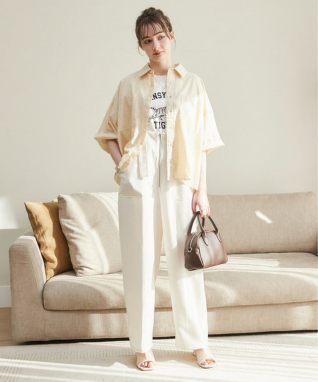 カレッジロゴプリントTee