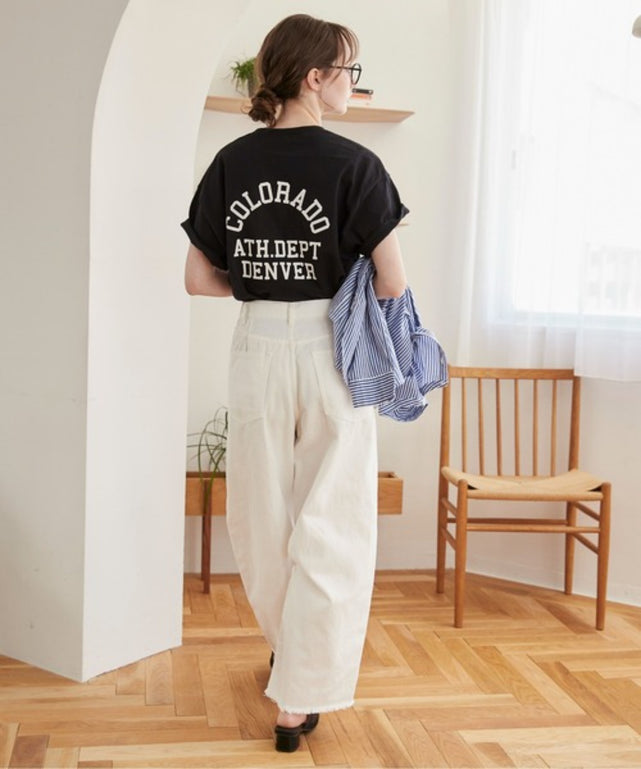 カレッジロゴプリントTee