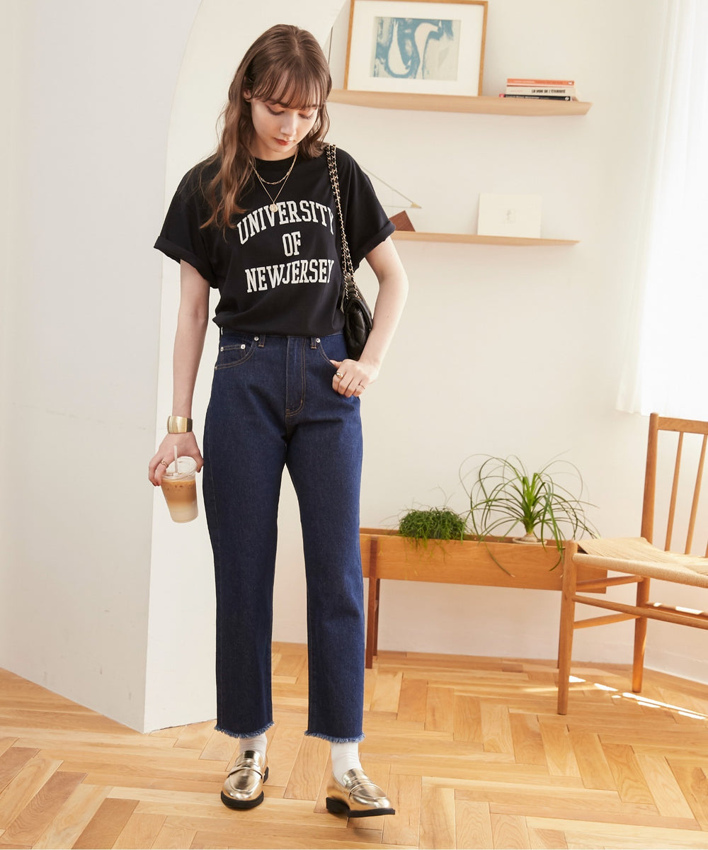 カレッジロゴプリントTee