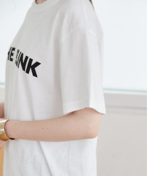 フロッキーロゴプリントTシャツ