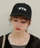 NYM刺繍CAP/ブラック