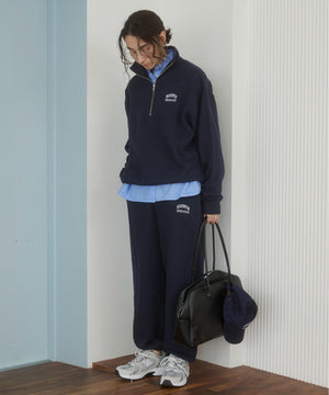 ワンポイント刺繍スウェットパンツ