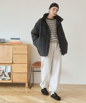 ワンポイント刺繍スウェットパンツ