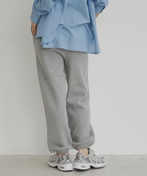 ワンポイント刺繍スウェットパンツ