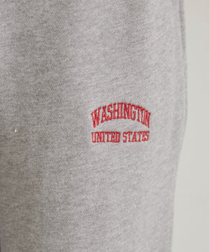 ワンポイント刺繍スウェットパンツ