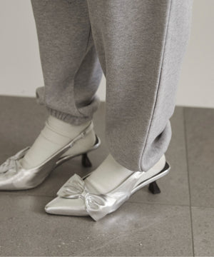 ワンポイント刺繍スウェットパンツ