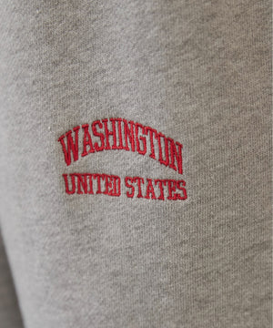 ワンポイント刺繍スウェットパンツ