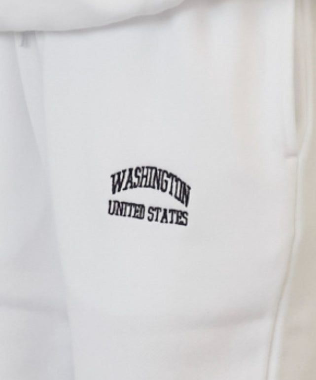 ワンポイント刺繍スウェットパンツ