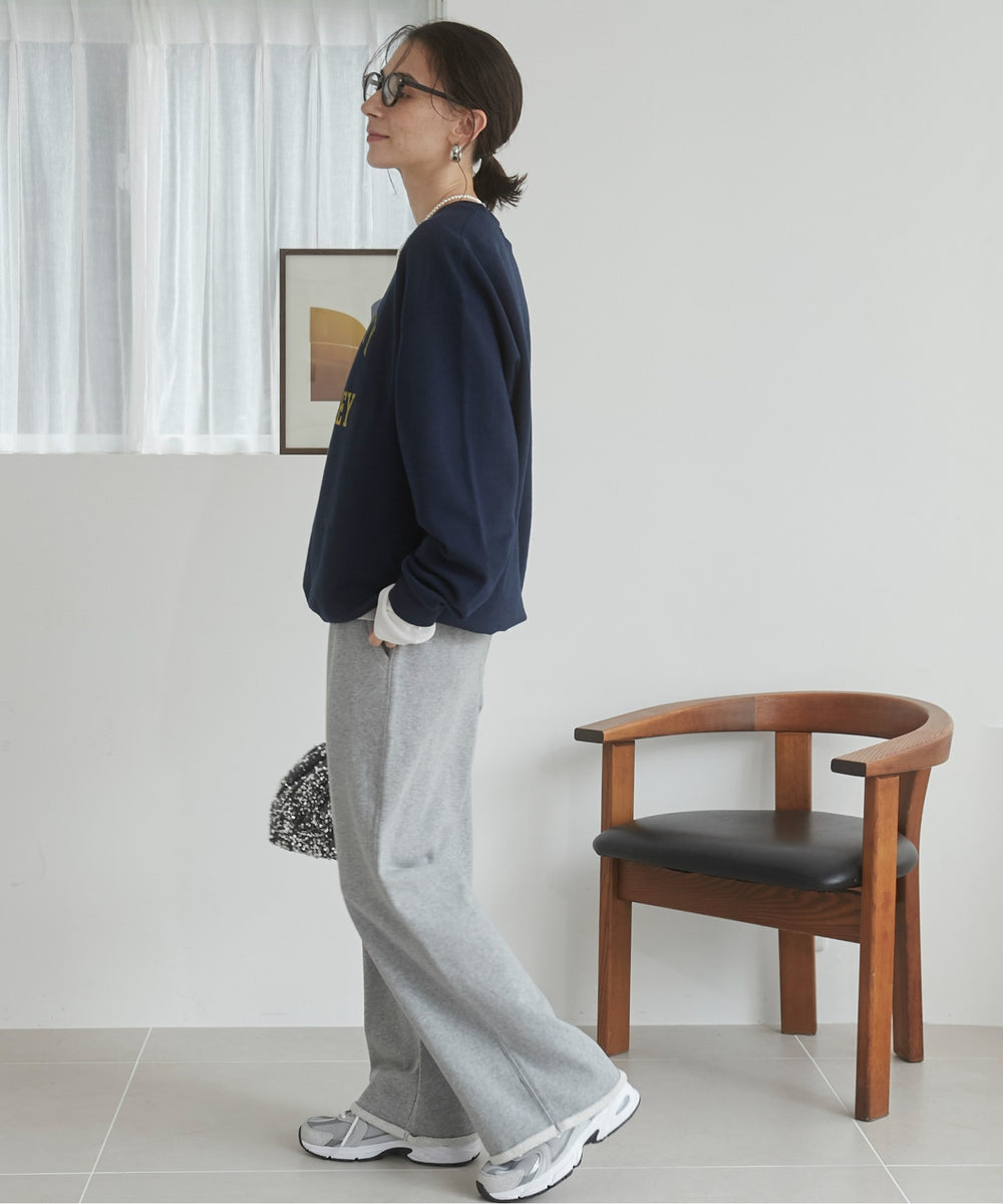 ワイドスウェットパンツ