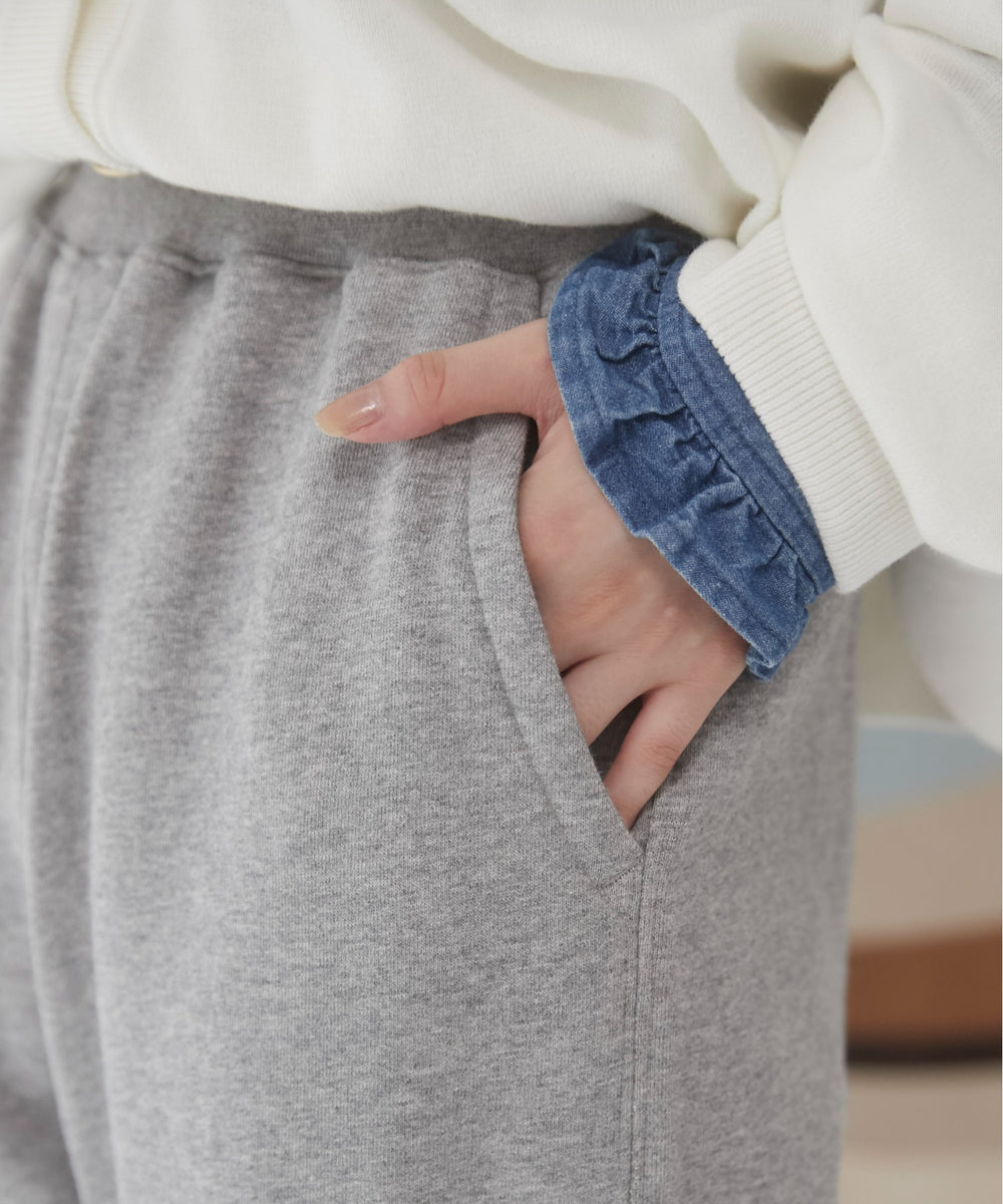 ワイドスウェットパンツ