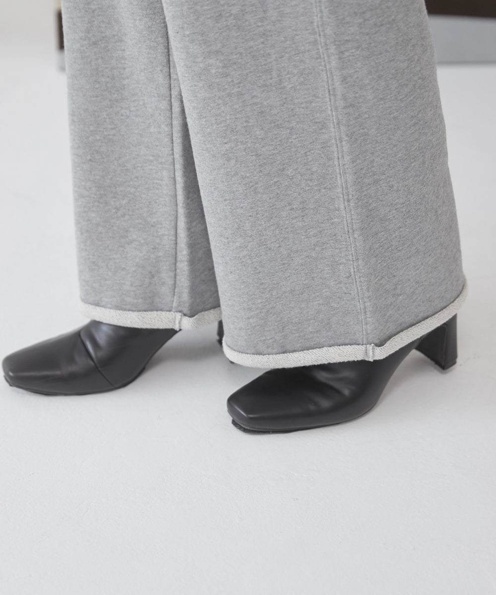 ワイドスウェットパンツ