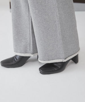 ワイドスウェットパンツ