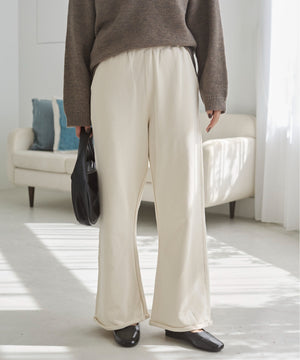 ワイドスウェットパンツ