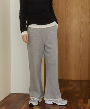 ワイドスウェットパンツ