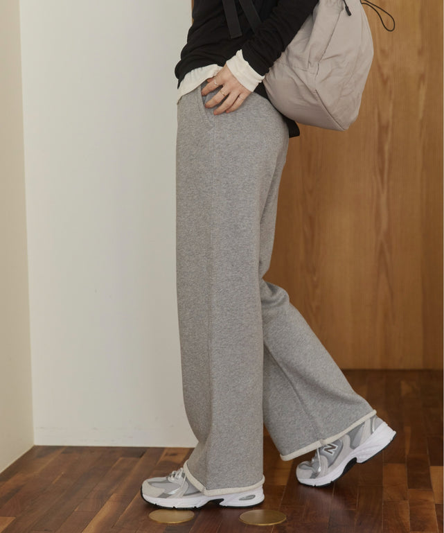 ワイドスウェットパンツ