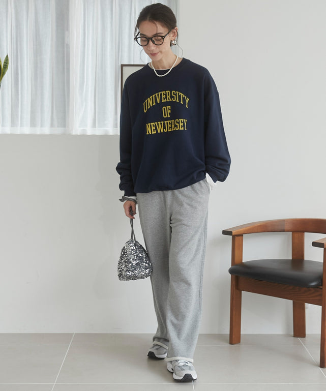 ワイドスウェットパンツ