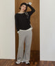 ワイドスウェットパンツ