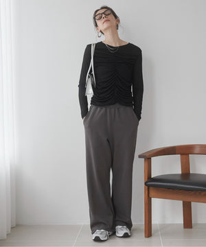 ワイドスウェットパンツ