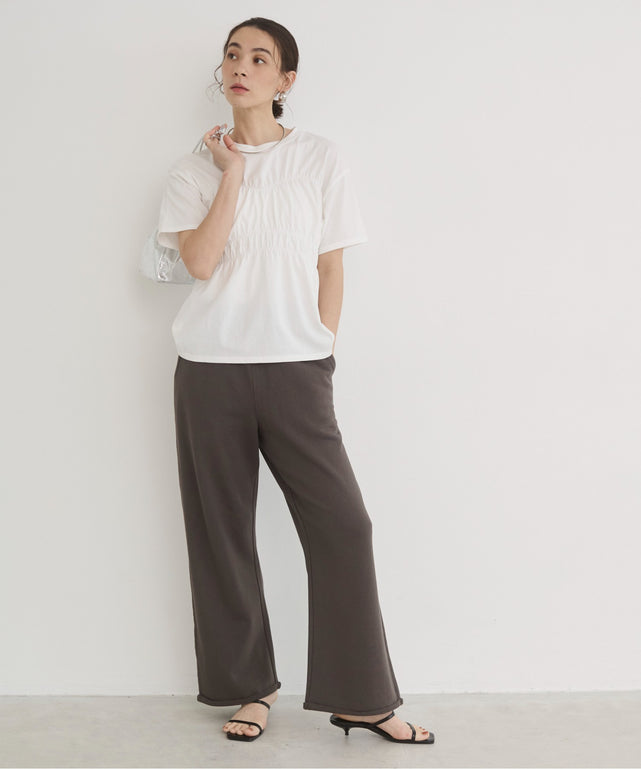 ワイドスウェットパンツ