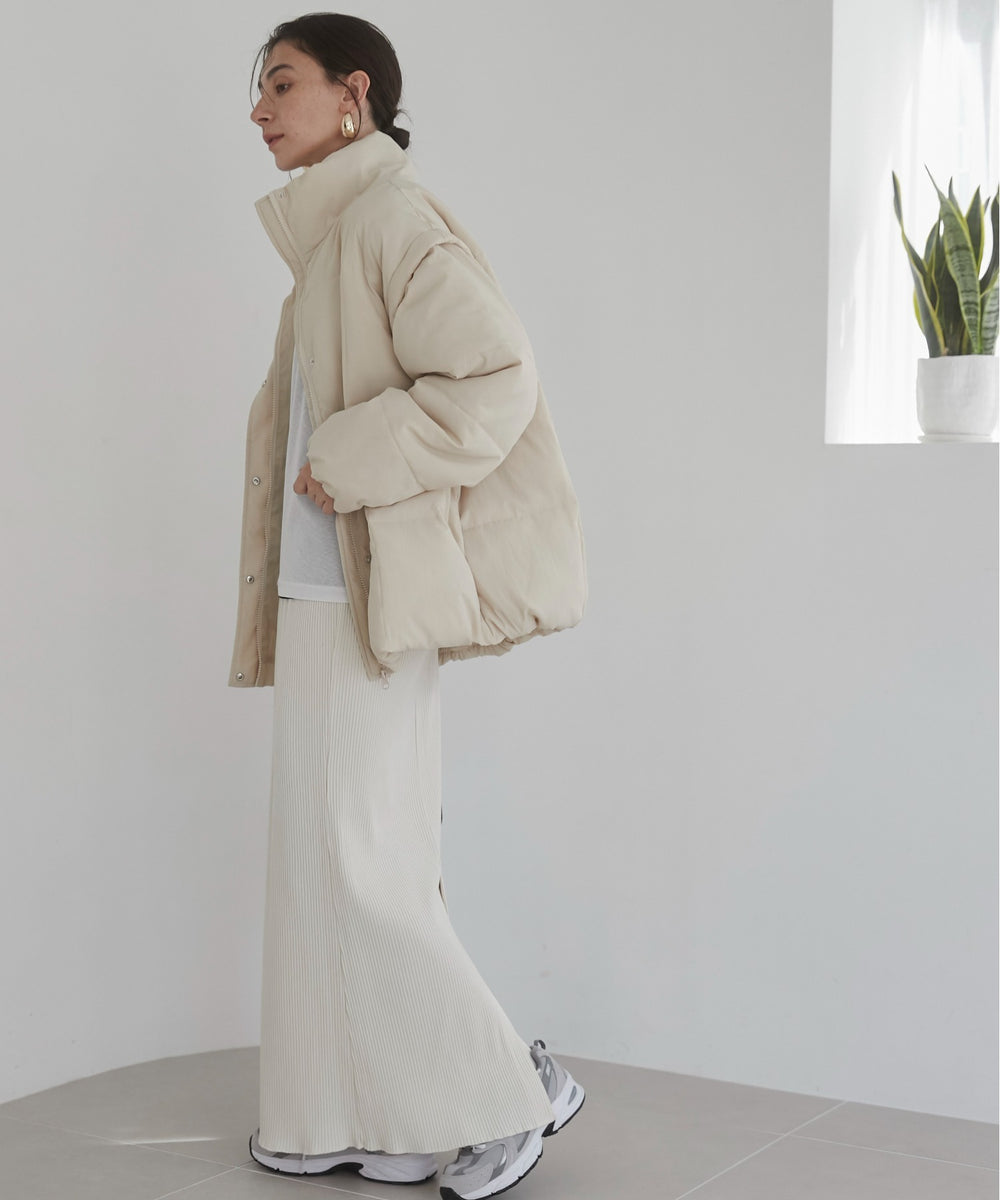 リブマーメイドスカート