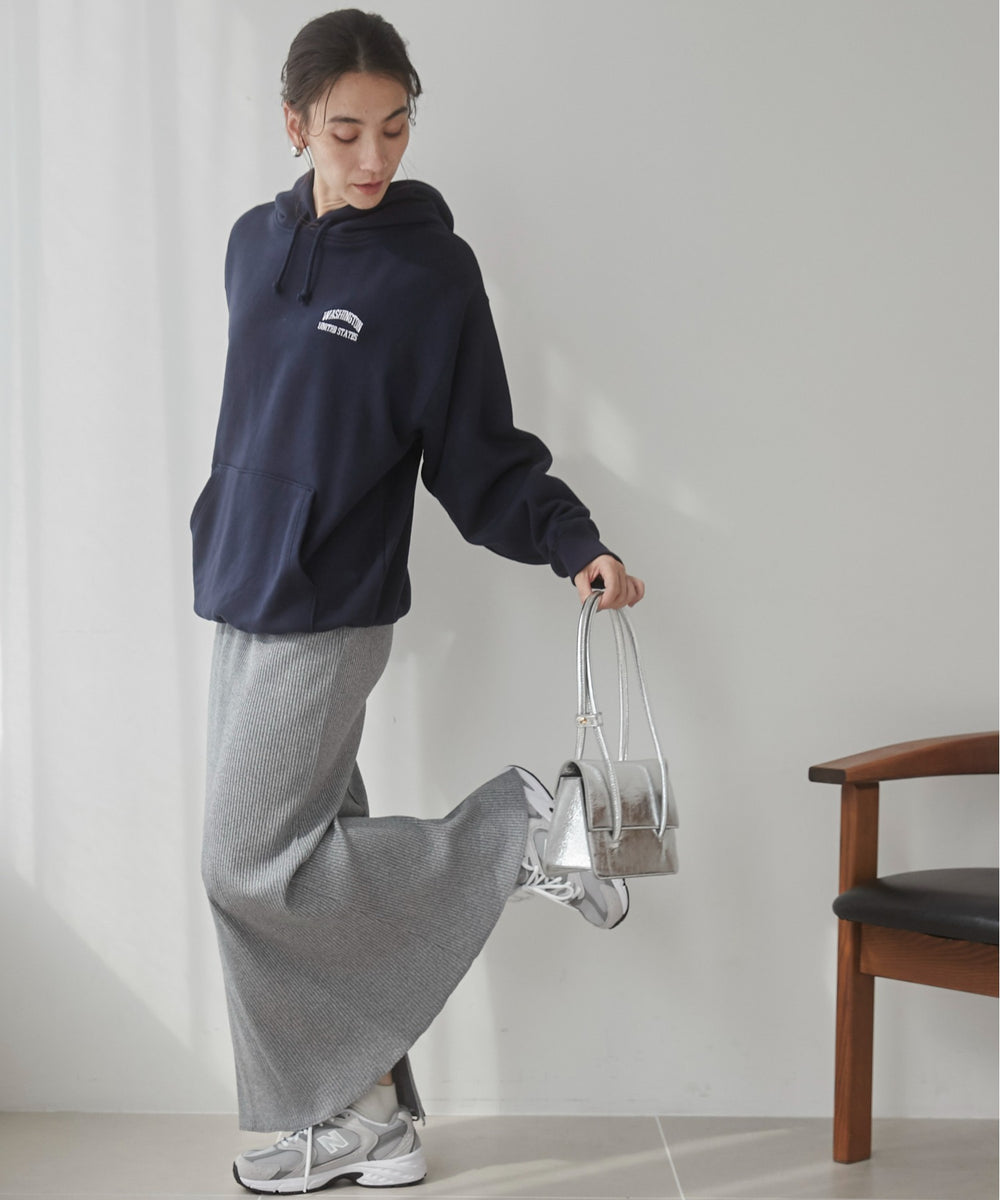 リブマーメイドスカート